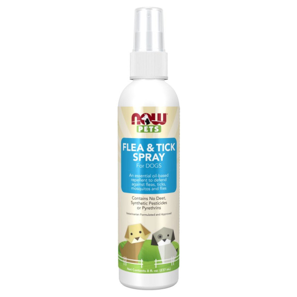 Pets, Flea & Tick Spray for Dogs - 237 ml.