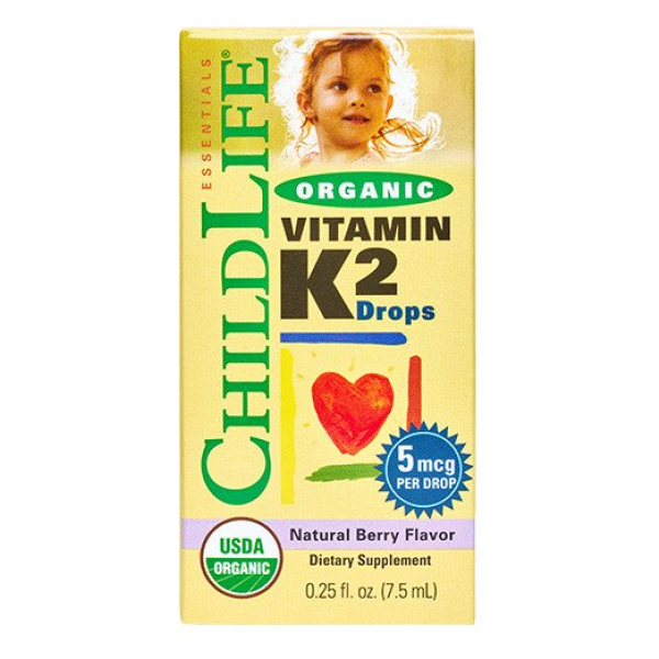 Vitamin K2 Drops, Natural Berry - 7 ml.