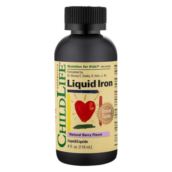 Liquid Iron, Natural Berry - 118 ml.