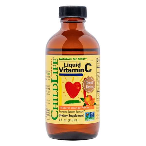 Liquid Vitamin C, Natural Orange - 118 ml.