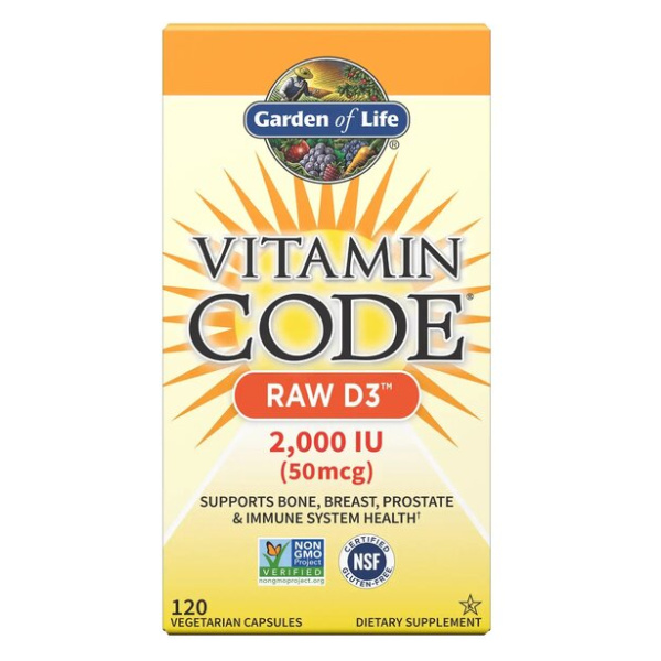 Vitamin Code Raw D3, 2000 IU - 120 vcaps