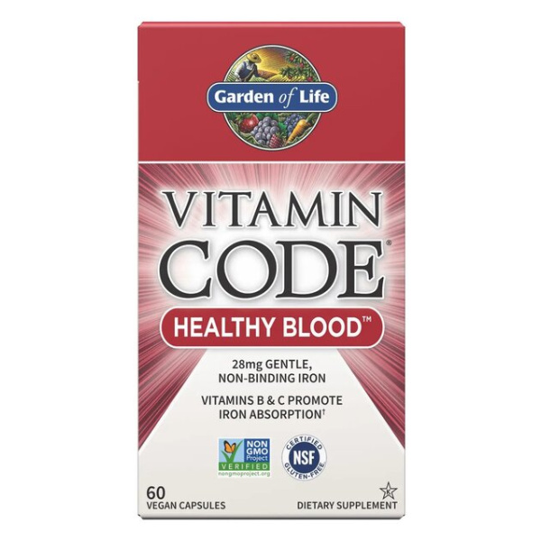 Vitamin Code Healthy Blood - 60 vegan caps