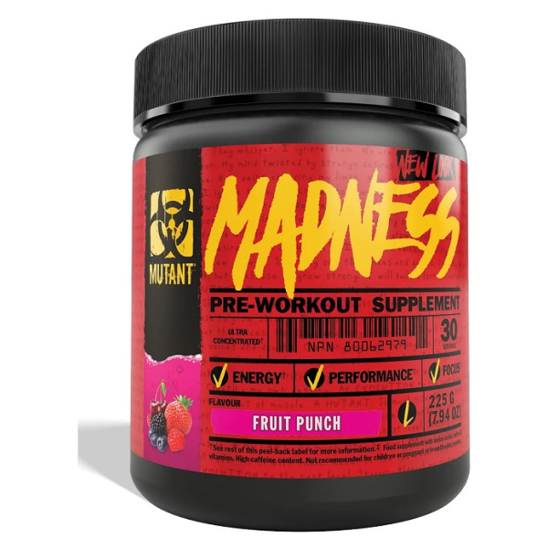 Mutant Madness, Fruit Punch - 225g