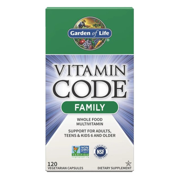 Vitamin Code Family - 120 vcaps