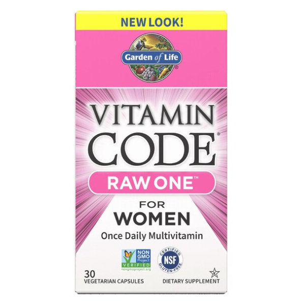 Vitamin Code RAW ONE for Women - 30 vcaps