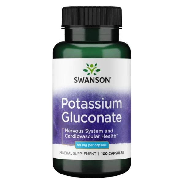 Potassium Gluconate, 99mg - 100 caps