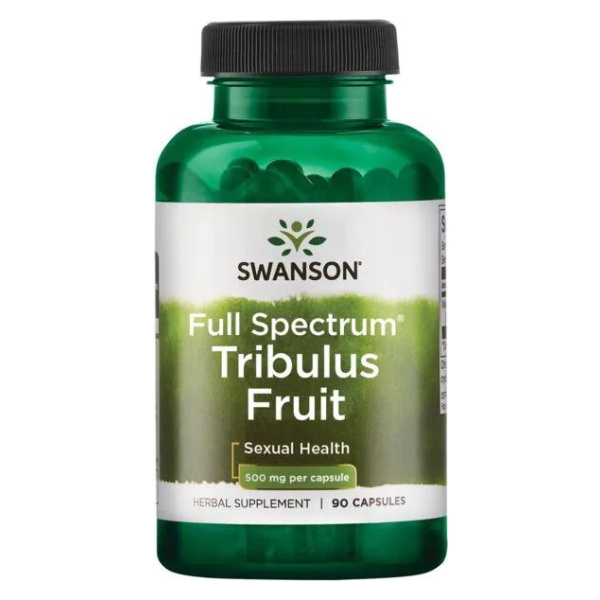 Full-Spectrum Tribulus Fruit, 500mg - 90 caps