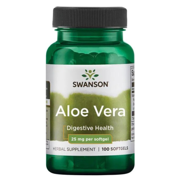 Aloe Vera, 25mg - 100 softgels