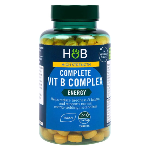 High Strength Complete Vit B Complex - 240 tabs