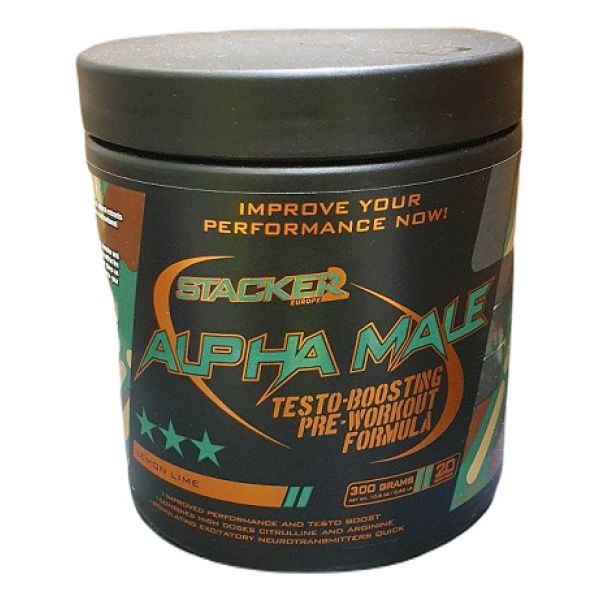 Alpha Male, Lemon Lime - 300g