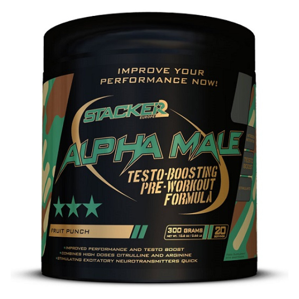 Alpha Male, Fruit Punch - 300g