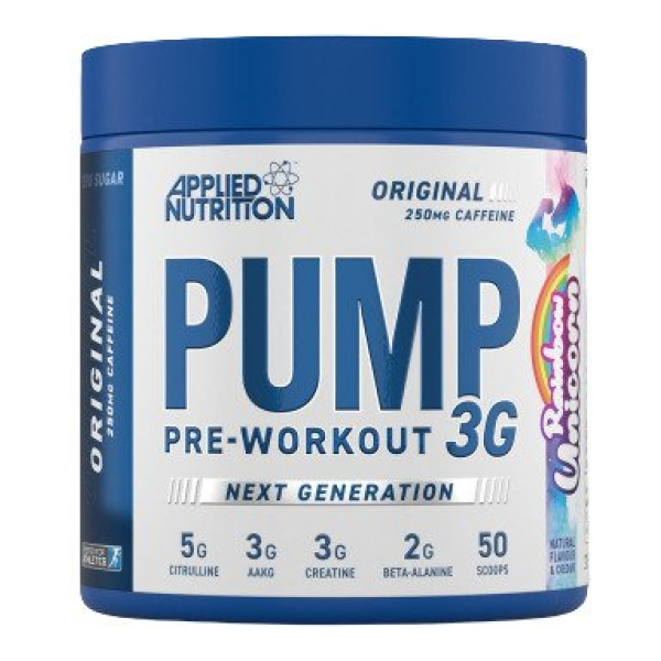 Pump 3G Pre-Workout, Rainbow Unicorn - 375g