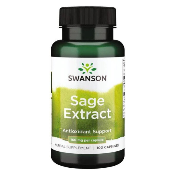 Sage Extract, 160mg - 100 caps