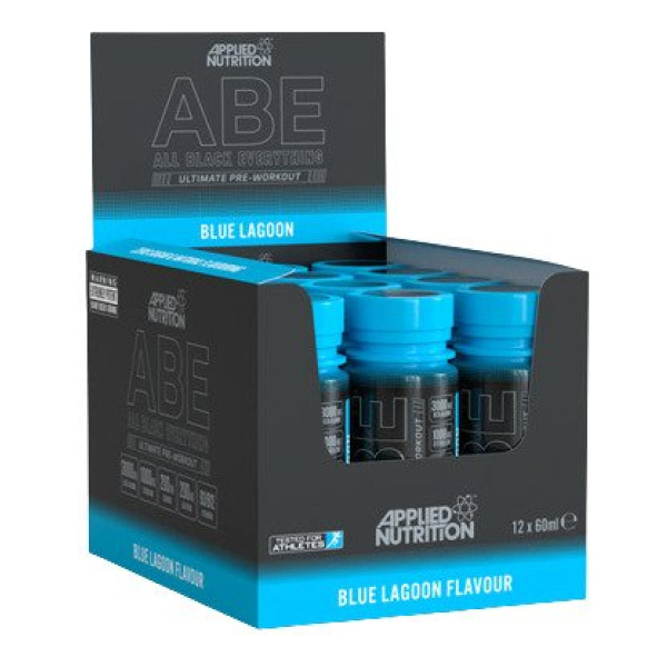 ABE Shot, Blue Lagoon - 12 x 60 ml.