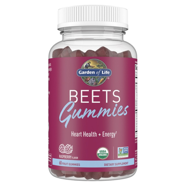 Beets Gummies, Raspberry - 60 gummies