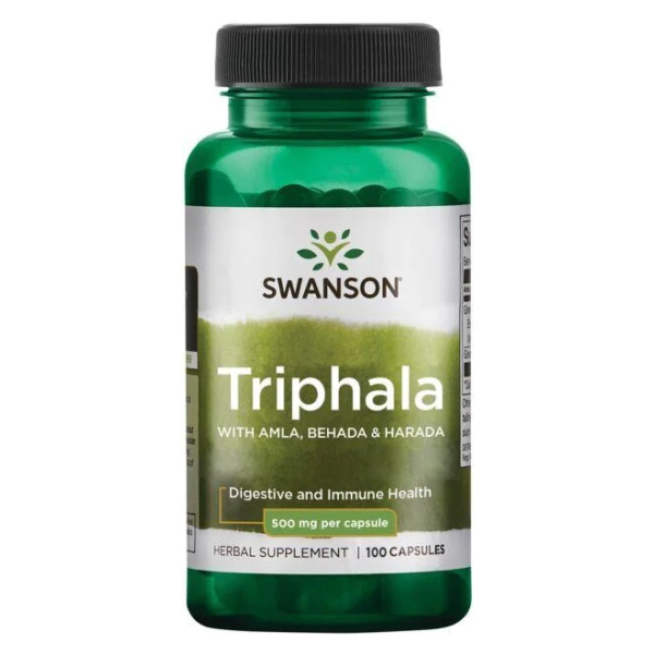 Triphala, 500mg - 100 caps