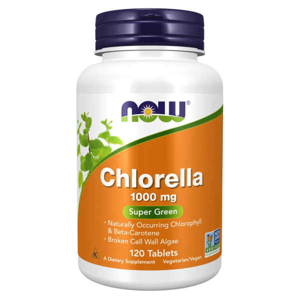 Chlorella, 1000mg - 120 tabs