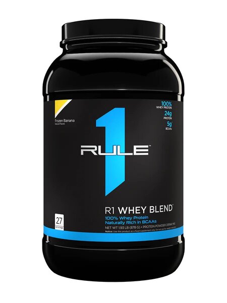 R1 Whey Blend, Frozen Banana - 878g
