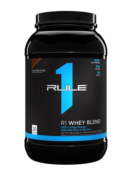 R1 Whey Blend, Chocolate Fudge - 897g