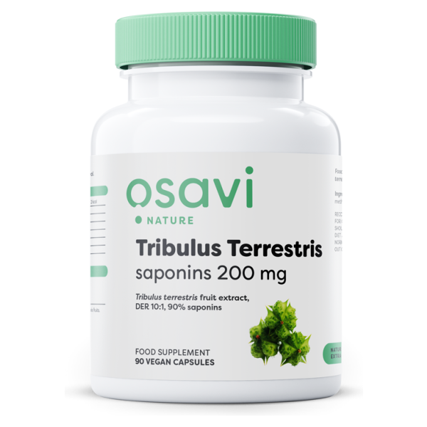 Tribulus Terrestris, Saponins 200mg - 90 vegan caps