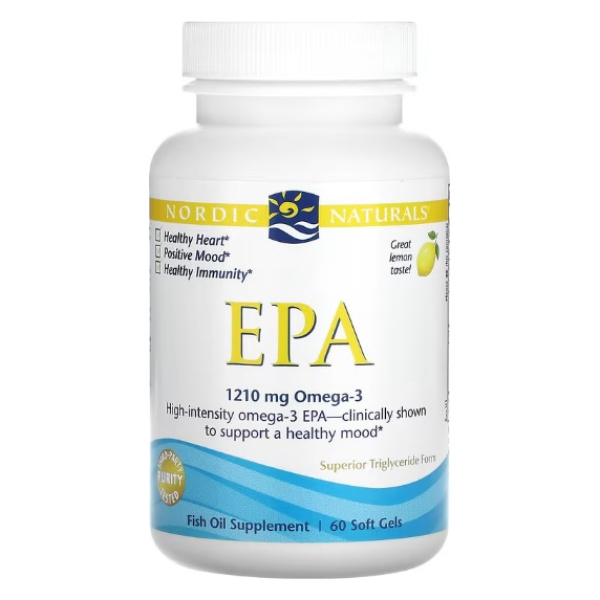 EPA, 1210mg Lemon - 60 softgels