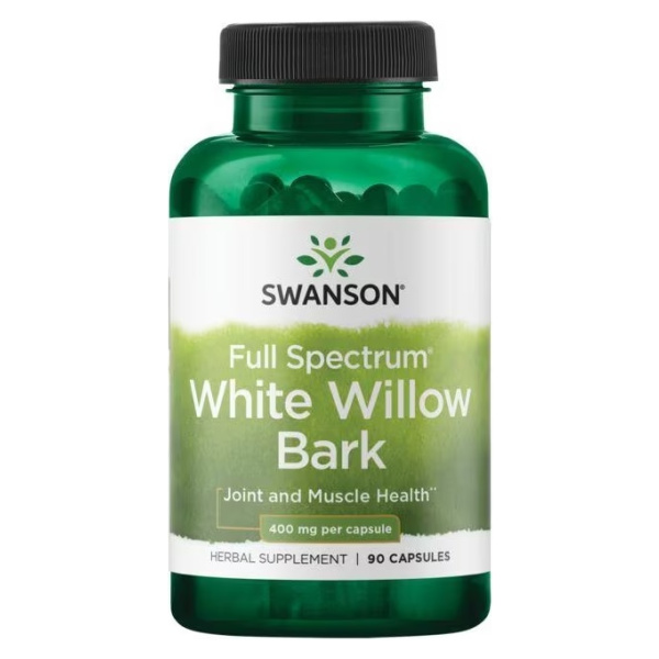 Full Spectrum White Willow Bark, 400mg - 90 caps