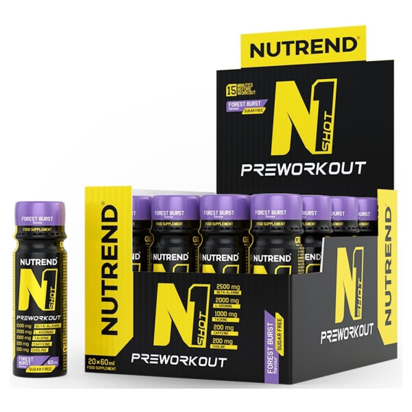N1 Shot, Forest Burst - 20 x 60 ml.
