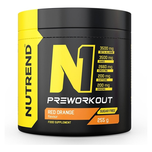 N1 Pre-Workout, Red Orange - 255g