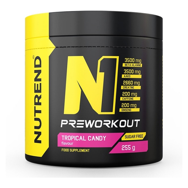 N1 Pre-Workout, Tropical Candy - 255g