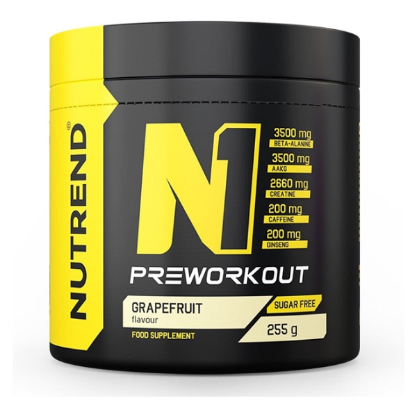 N1 Pre-Workout, Grapefruit - 255g