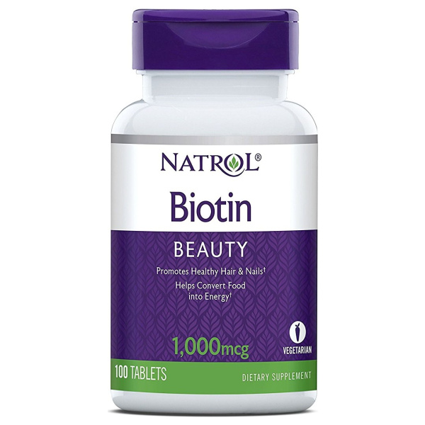 Biotin, 1000mcg - 100 tabs