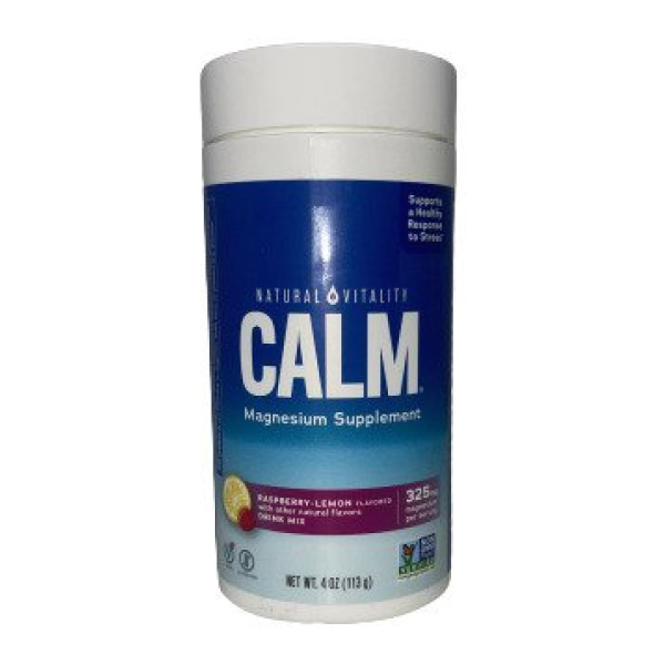 Calm Magnesium Powder, Raspberry Lemon - 113g