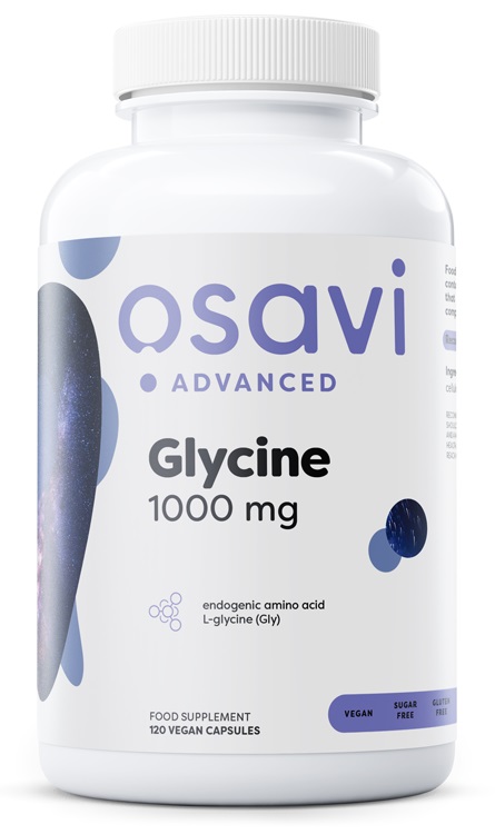 Glycine, 1000mg - 120 vegan caps