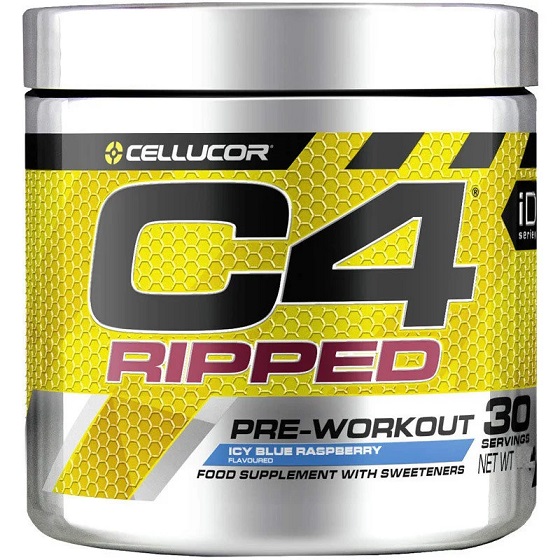 C4 Ripped, Icy Blue Raspberry - 189g
