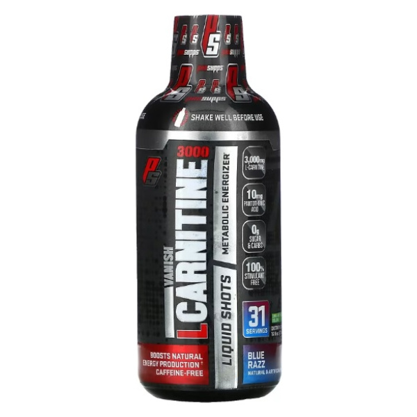 L-Carnitine 3000, Blue Razz - 473 ml.