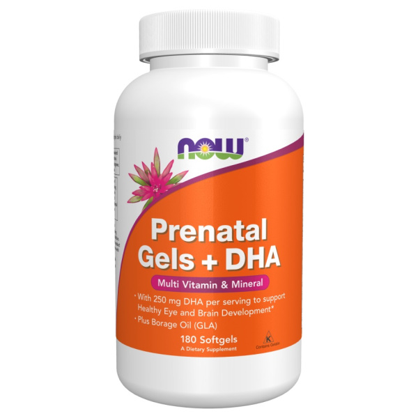 Prenatal Gels + DHA - 180 softgels