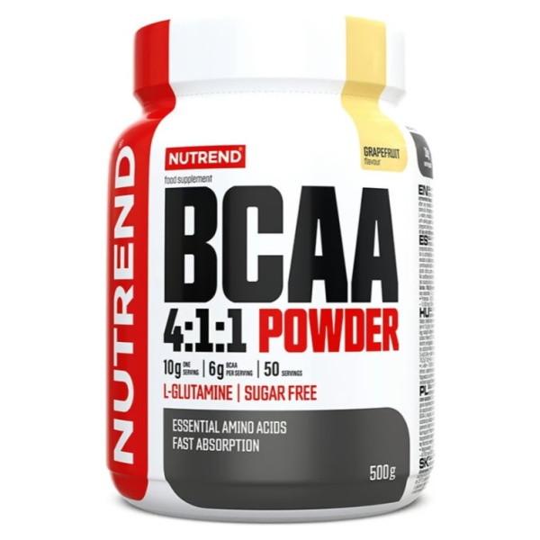 BCAA 4:1:1 Powder, Grapefruit - 500g