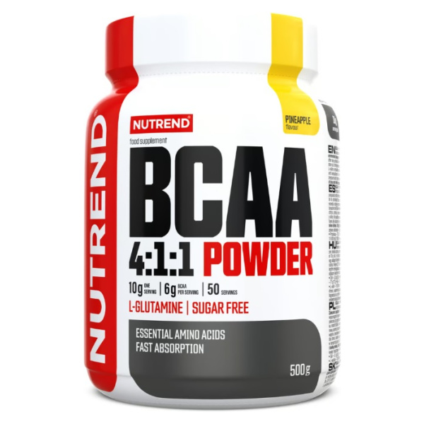 BCAA 4:1:1 Powder, Pineapple - 500g