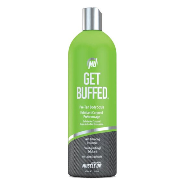Get Buffed, Pre-Tan Body Scrub and Skin Balancing Exfoliator - 473 ml.