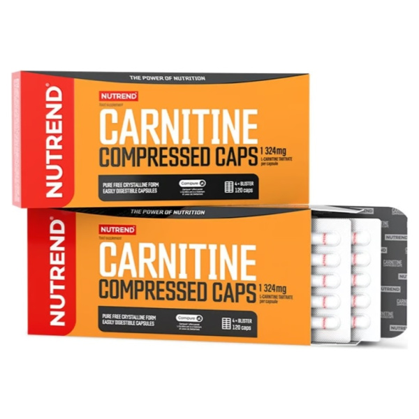 Carnitine Compressed Caps - 120 caps