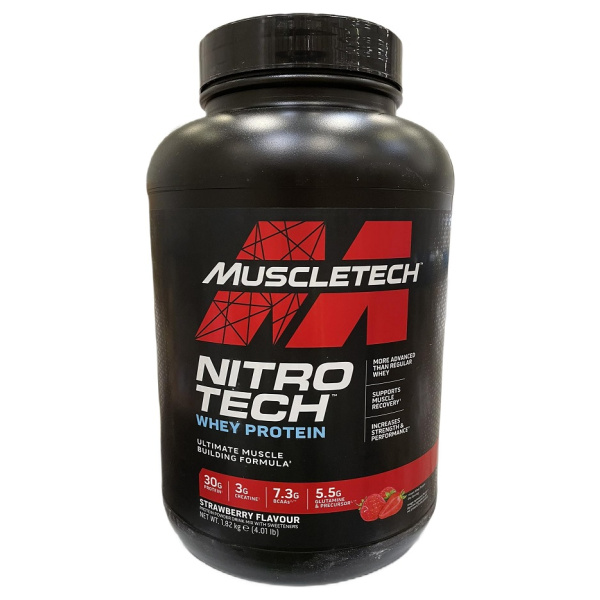 Nitro-Tech, Strawberry (EAN 631656260052) - 1820g