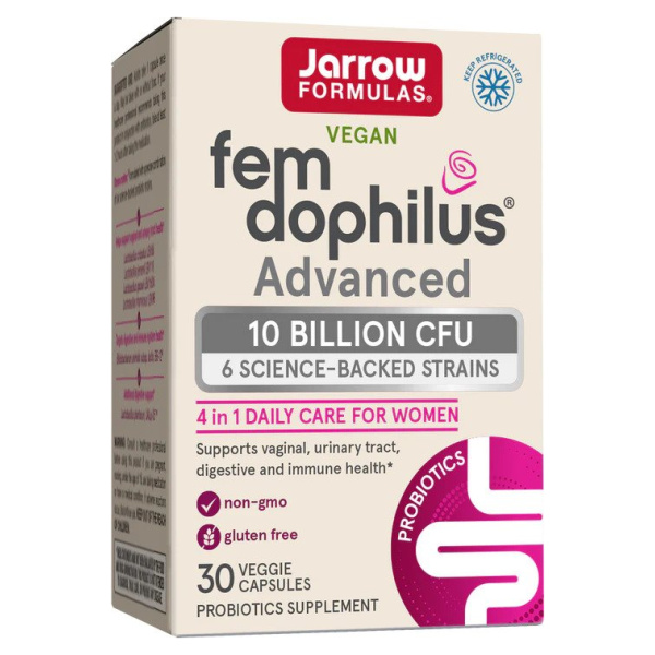Fem-Dophilus Advanced - Refrigerated, 10 Billion CFU - 30 vcaps