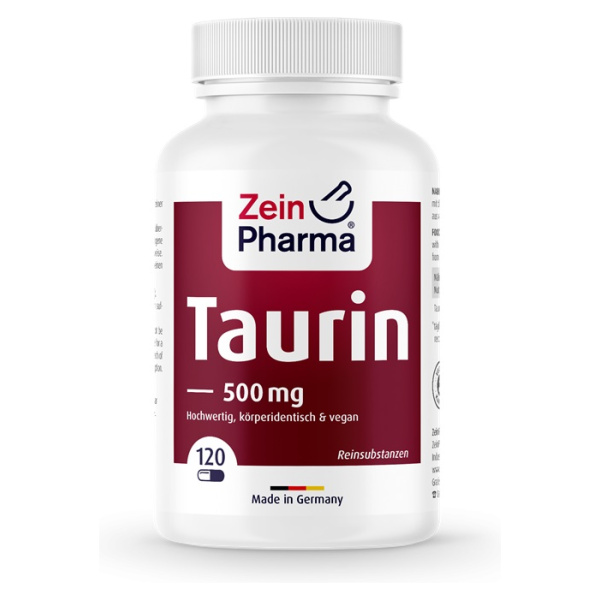 Taurine, 500mg - 120 vcaps