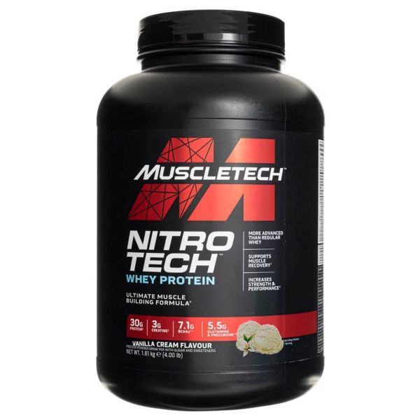 Nitro-Tech, Vanilla Cream - 1810g