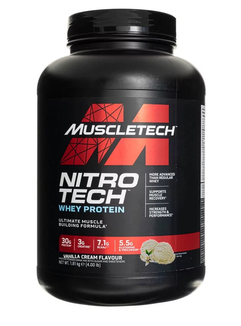 Nitro-Tech, Vanilla Cream - 1810g