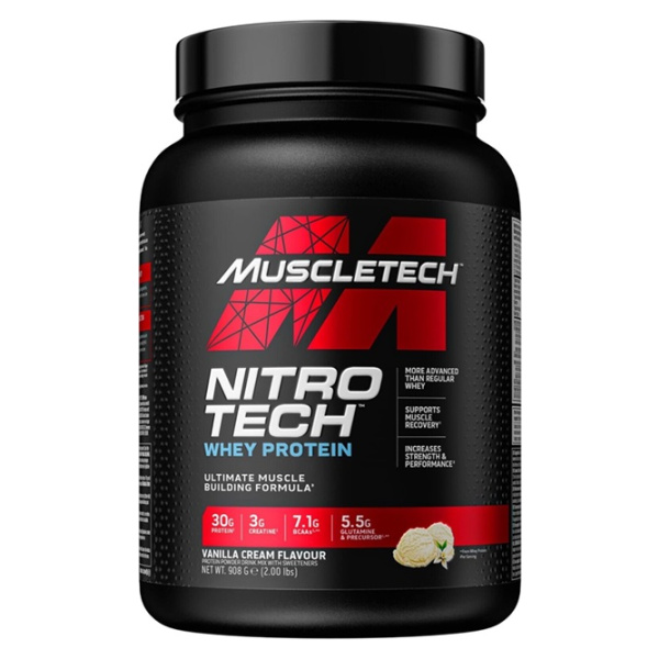 Nitro-Tech, Vanilla Cream - 908g