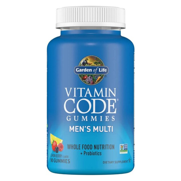 Vitamin Code Men's Multi Gummies, Lemon Berry - 90 gummies