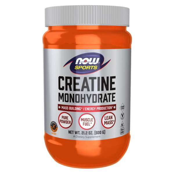 Creatine Monohydrate, Pure Powder - 600g