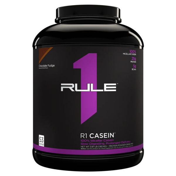 R1 Casein, Chocolate Fudge - 1800g