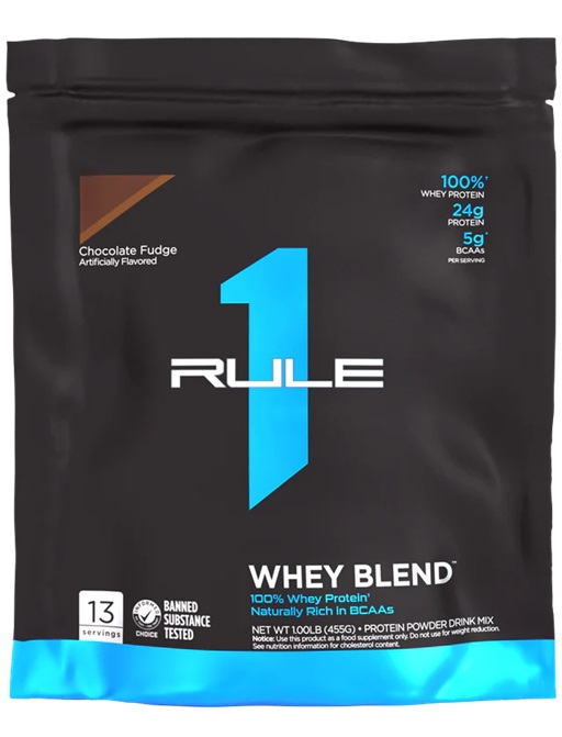 R1 Whey Blend, Chocolate Fudge - 455g